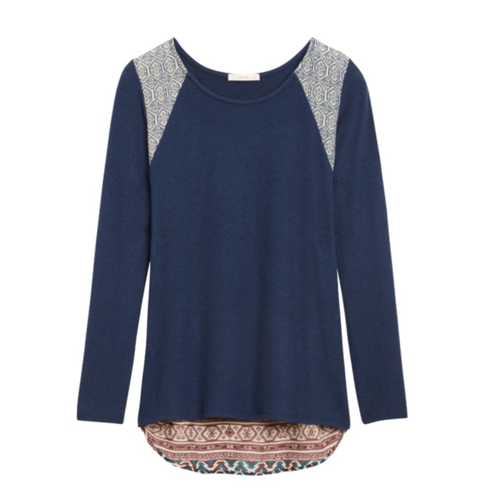 *SALE* Navy long sleeve top
